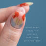 写ネイル SHEER PIECE cotton peach 6