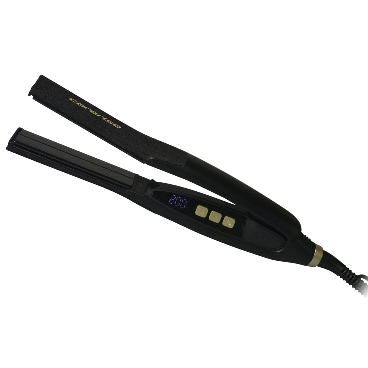 carerise ストレートヘアアイロン S-110 ケアライズプレミアム ストレートヘアアイロンSI-110 マットブラックの