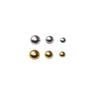 Simplicity（シンプリシティ）ゴールド＆シルバー 半球パーツ 6種セット 1