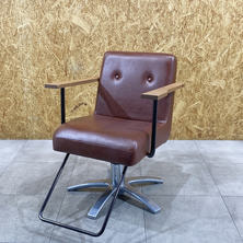 【中古】タカラベルモント　セット椅子 『Vintage alt a1202（ビンテージ アルト）SP-YA』レッドブラウン