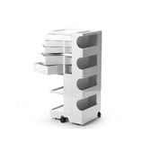 ボビーワゴン 4段5トレイ（ホワイト）