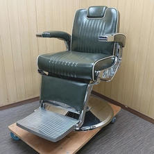 ビューティガレージ OLDEST-DX オールデスト デラックス グリーン レッグレスト連動 手動リクライニング