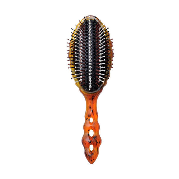 YS-AZ34 ラスター エアロザウルス パドルクッションエコスタイラー（アンバー）《パドルブラシ》 1
