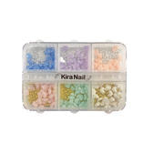 KiraNail（キラネイル）ハートアラカルト&ブリオン パステル ケース入