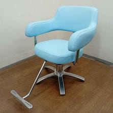 タカラベルモント Minamo ミナモ スカイブルー 新品レザー張替済