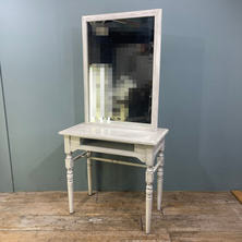 【シャビーシック】天然木製片面ドレッサーLOUISⅡ（ルイⅡ）