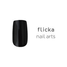 flicka nail arts カラージェル a006 ノンワイプブラック