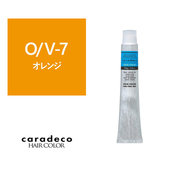 キャラデコ O/V-7 (オレンジ/ビビッド) 80g【医薬部外品】 1