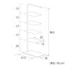 Stack rack シューズラック-5 ブラック（UD07） 3