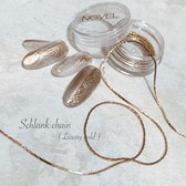 NOVEL（ノヴェル）Schlank chain（luxury gold）