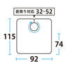 エクセル No.816 ピュアコットン シェービングクロス ベージュ 2