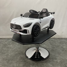 【受注生産品・新品】子供用セットイス　キッズカー　ホワイト　ベンツAMG