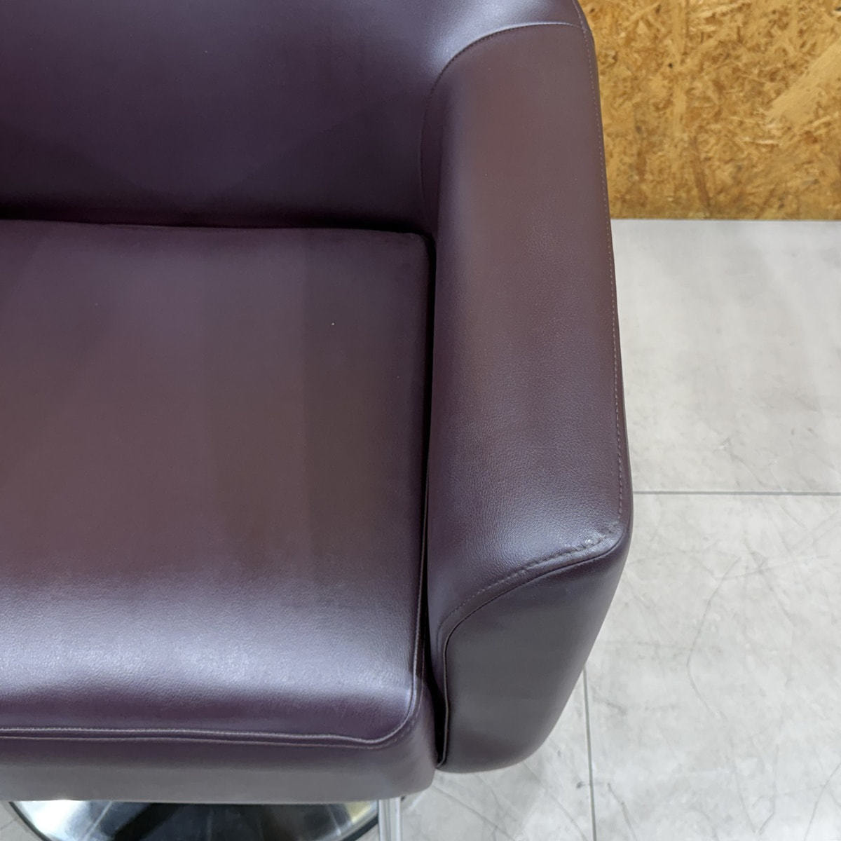 【美品】タカラベルモント スタイリングソファⅡモーブ マルーン定価116,000円 中古】タカラベルモント セット椅子 スタイリング ソファ II 『Morb