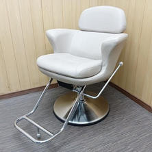 タカラベルモント D.SUITE ディースィート ステップタイプ ホワイト 別注カラー 布地 リクライニング 丸ベース