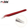 【rubis】アイラッシュ仕分け用ツイーザー レッド 1