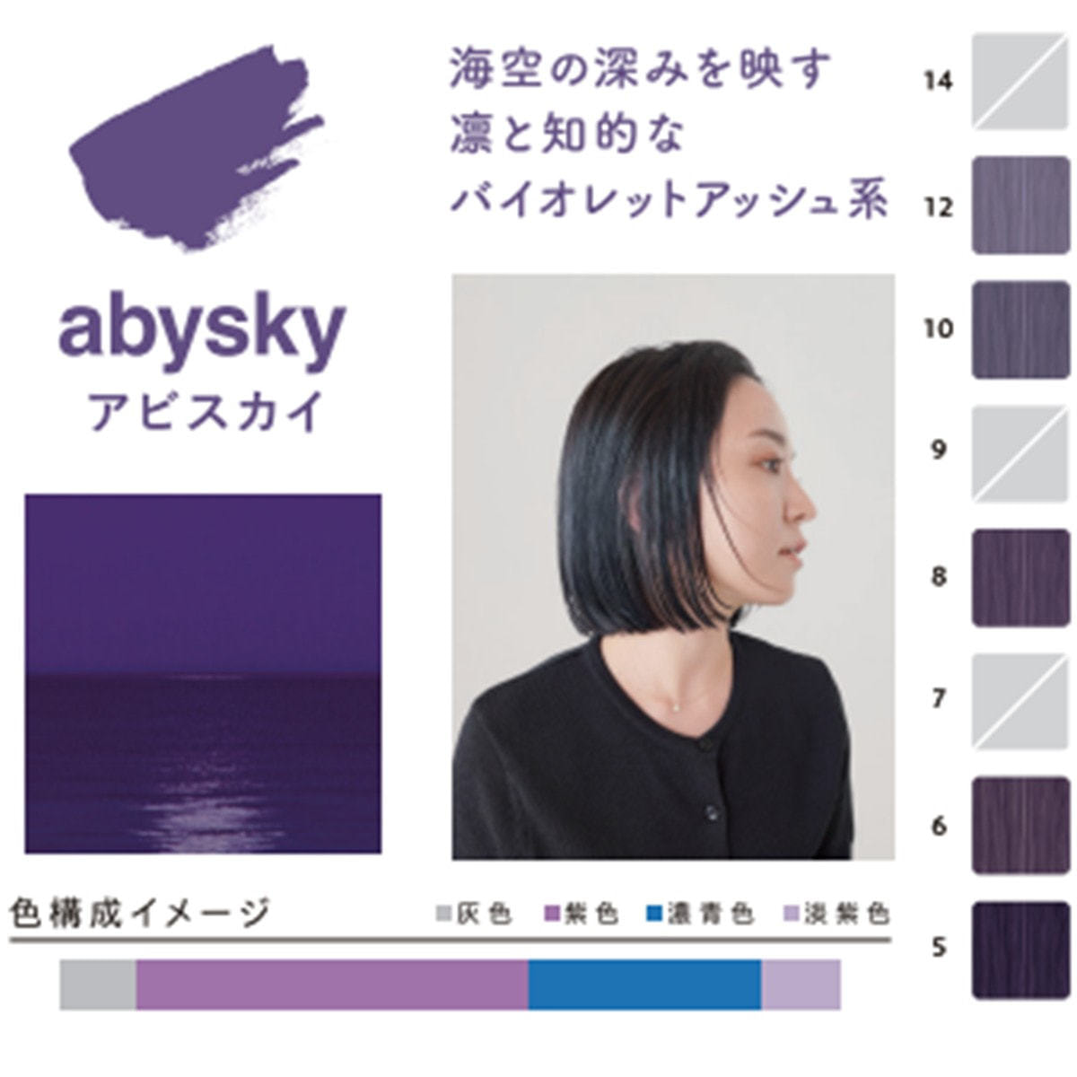 カラーストーリー アドミオ 8 アビスカイ 90g【医薬部外品】の卸・通販