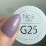 No.8 Tokyo カラージェル G25 グリッターパープル 4g 2