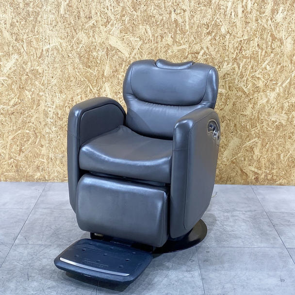 【中古】タカラベルモント　多機能チェア『LUAR（ルアール）』美容サロン向け　スタンダードタイプ　マルーン 1