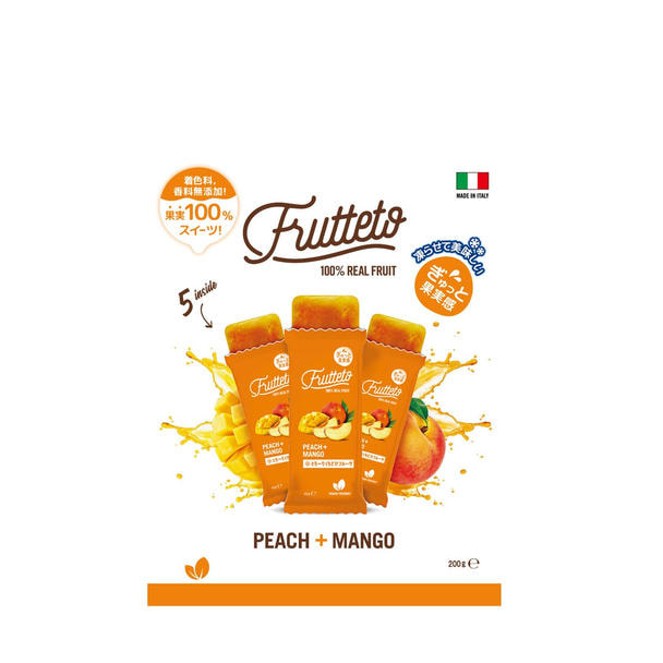 Frutteto（フルッテート）ピーチ&マンゴー 40g×5個入 1
