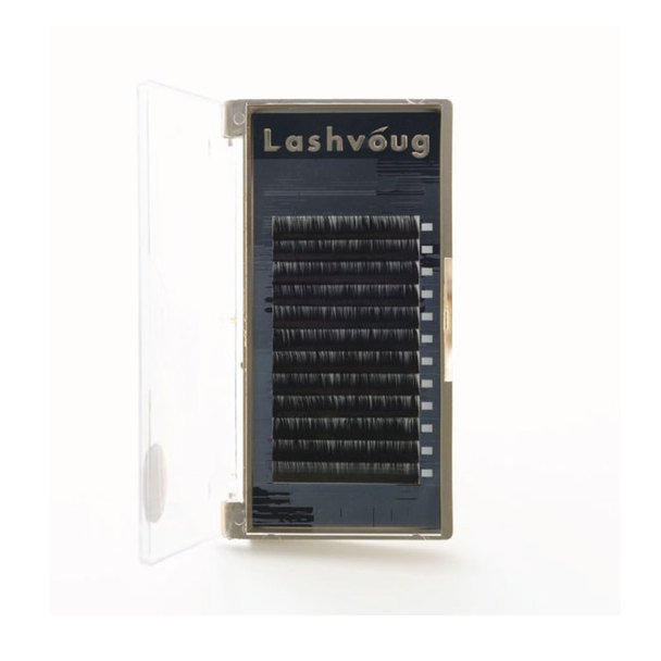 【Lashvoug】VolumeLashes Dカール [太さ0.05][長さ10mm]
