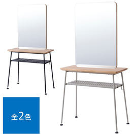 TOUGH DESIGN PRODUCT 天然木 両面ドレッサー 美容室　ミラー TOUGH DESIGN PRODUCT】天然木両面ドレッサーM104（ナチュラル）の卸