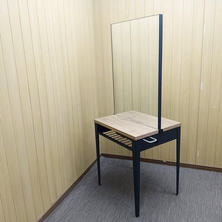 タカラベルモント THEIA Mirror ティアミラー 両面自立ドレッサー 天板ナチュラルブラウン