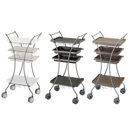 日本全国送料無料商品 | 特集 | ステンレスワゴンType-T（日本製・組立済）の卸・通販 オフィス家具