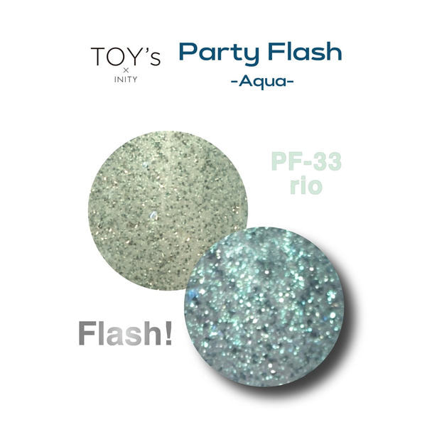TOY’s × INITY パーティーフラッシュ アクア T-PF33 リオ 1