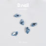 D.nail デコレーションストーン DC-67 エッジカット ブルー 2