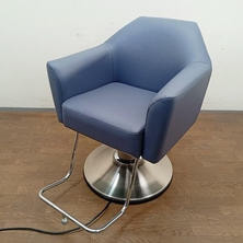 タカラベルモント STYLING SOFA II Morb スタイリングソファ モーブ ネイビー 電動ベース 新品レザー張替済