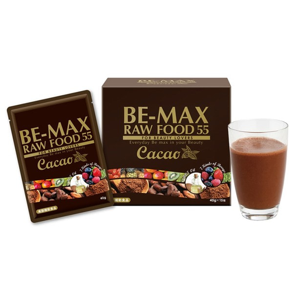 BE-MAX（ビーマックス）ローフード55カカオ 40g&times;15包 1