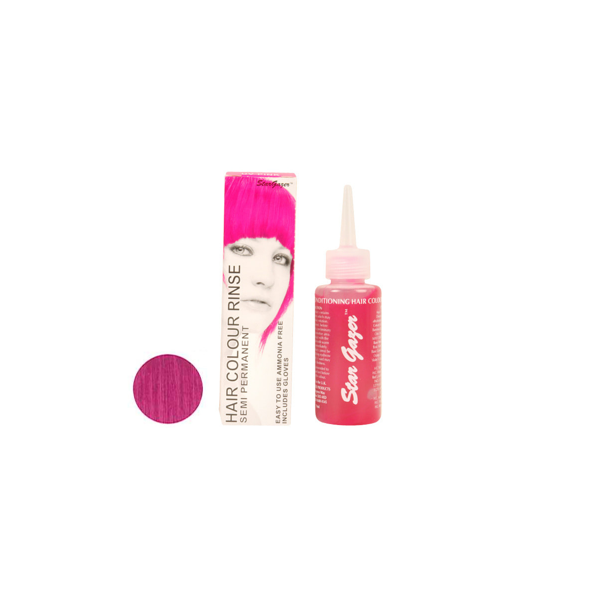 アレス スターゲイザー ヘアカラーリンス 4.ショッキングピンク 70ml