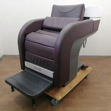 タカラベルモント YUME iXi ユメイクシ ダークブラウン 立位仕様 置きクッション付 社外品シャンプーヘッド付