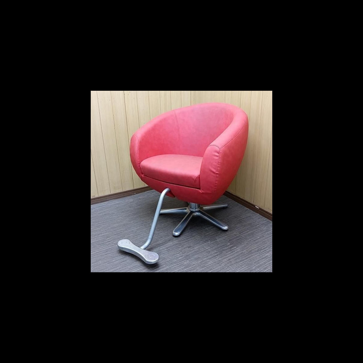 タカラベルモント KITA FLORE ROSA ローザ レッド 5本脚ベースの卸