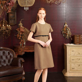 フィオーナワンピース 11 （XS）（ブラック×ベージュ）の卸・通販