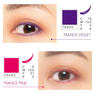 フラットラッシュ1列＜トランスピンク＞[Cカール太さ0.15長さ13mm] 6