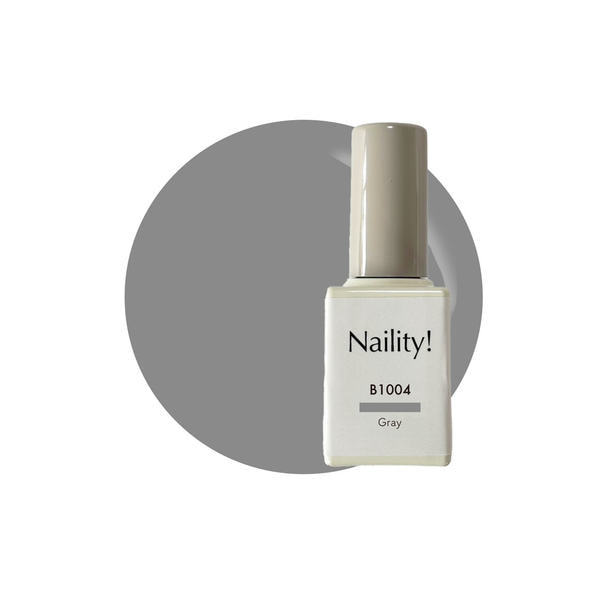 Naility！（ネイリティー）カラージェル ボトルタイプ B1004 グレー 1