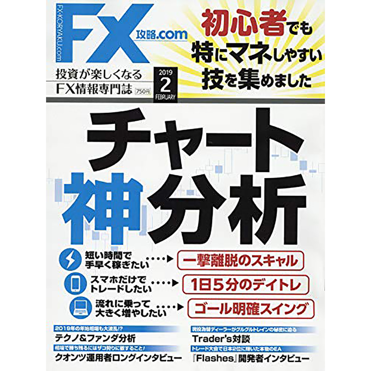 定期購読 月刊fx攻略 Com 毎月21日 年間12冊分 の卸 通販 ビューティガレージ