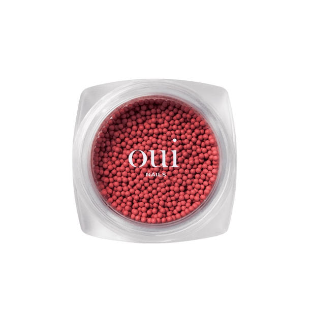 oui nails マットブリオン ハッピーレッド