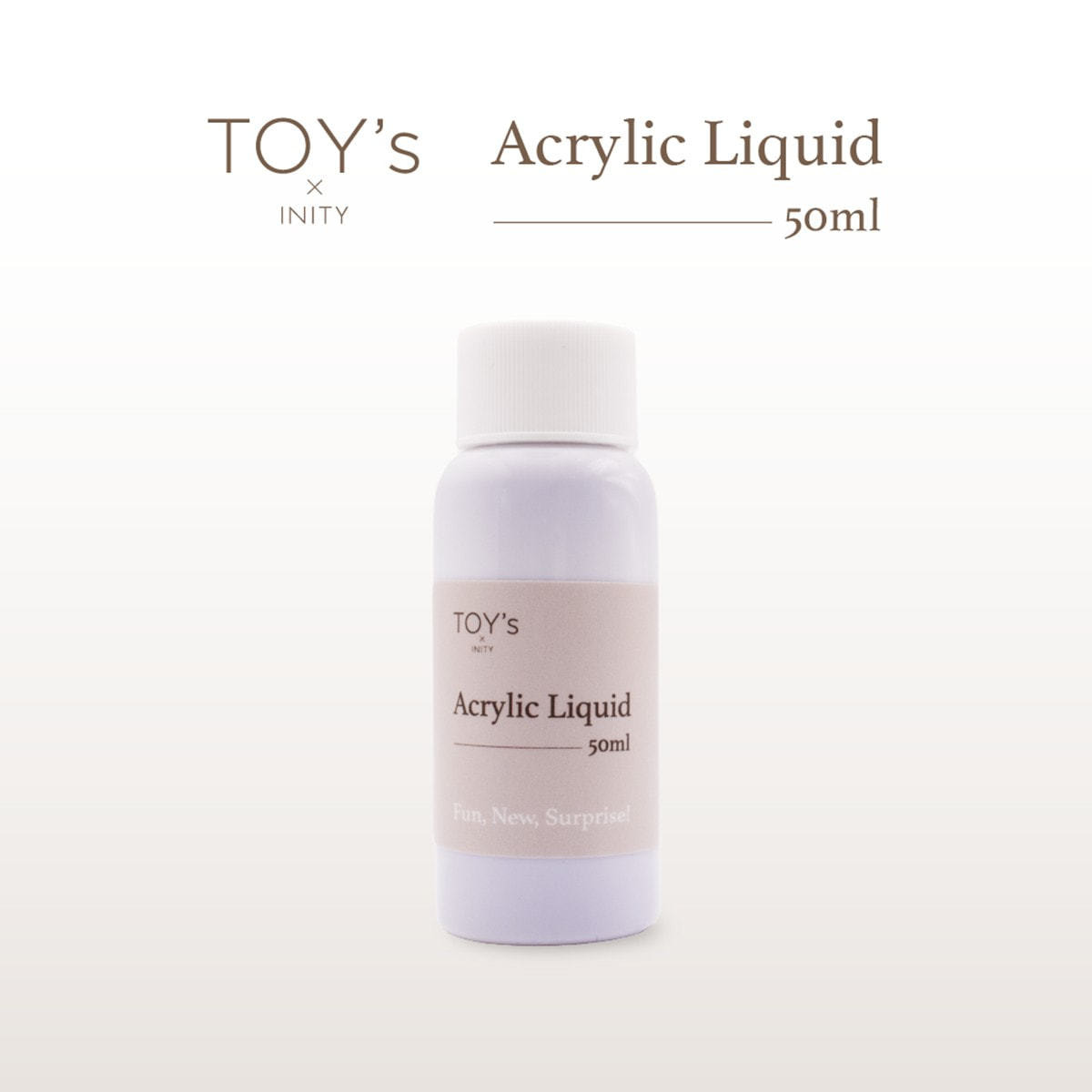 TOY's × INITY アクリルリキッド 50mlの卸・通販 | ビューティガレージ