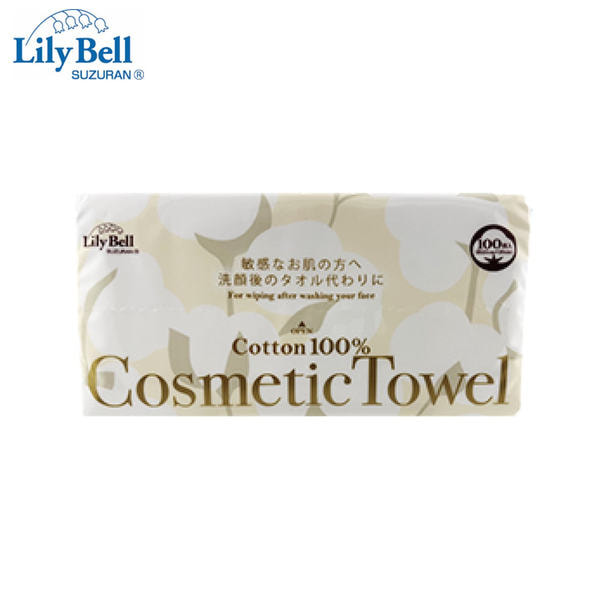 【リリーベル スズラン】COSMETIC TOWEL 100枚 ポップアップタイ 1