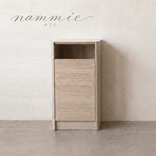 バックシャンプーキャビネット nammie（ナミイ）W440（下部）ナチュラル