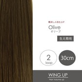 【WING UP】ヘアボリュームアップ生え際用[オリーブ]2本500束1000本