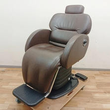 大広製作所 B-111（N）DX ブラウン レッグレスト連動 回転仕様 枕付き