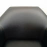 タカラベルモント STYLING SOFA II Morb ブラック アルミバー付 ５本脚ベース 新品レザー張替済 9
