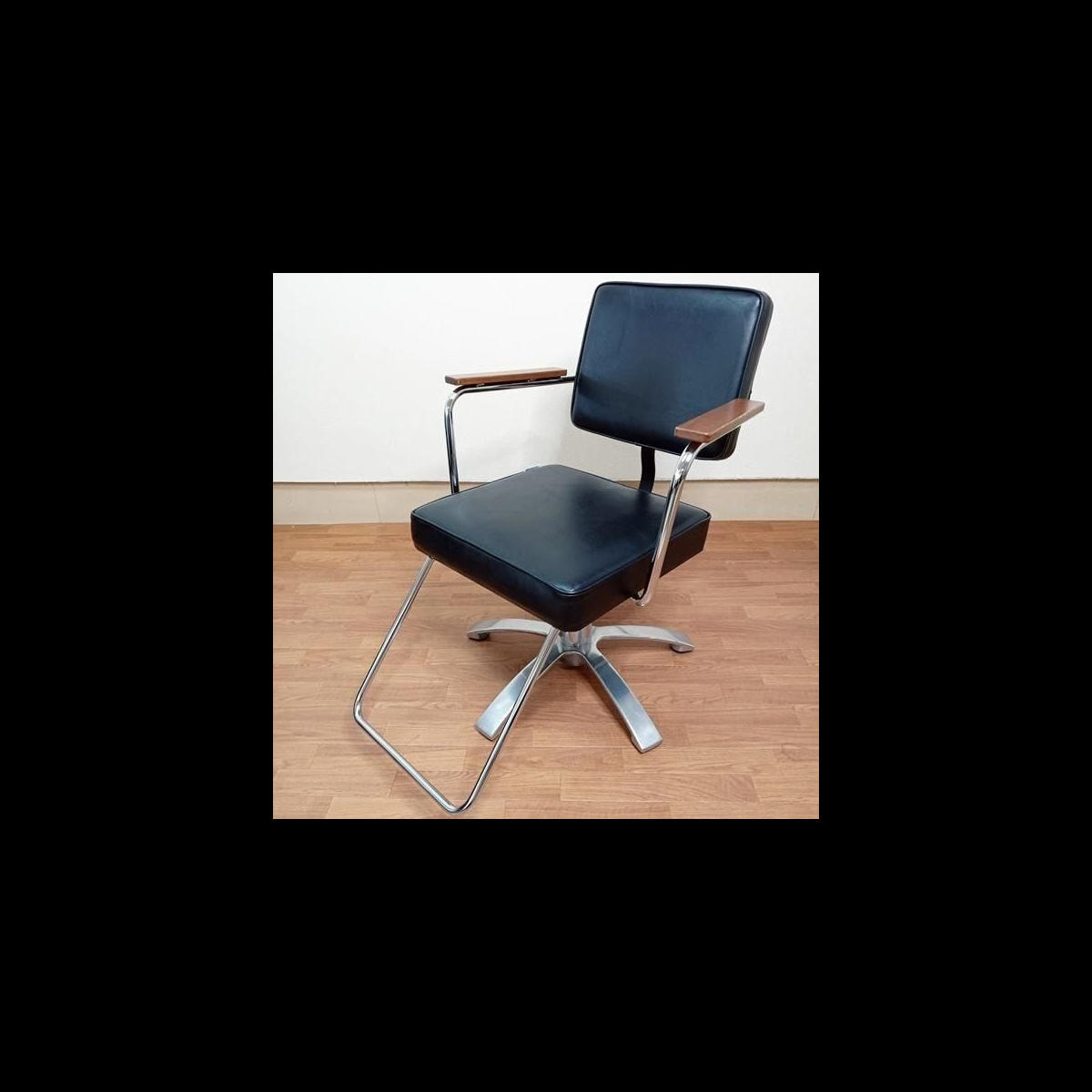 オオヒロ RETRO S レトロS ブラック U字型ステップ クロームメッキ 5本