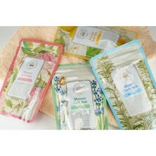 【数量限定】カリス成城 KEW デッドシーミネラルバスソルト4種セット 100g&times;4