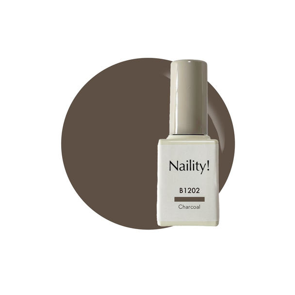 Naility！（ネイリティー）カラージェル ボトルタイプ B1202 チャコール 1