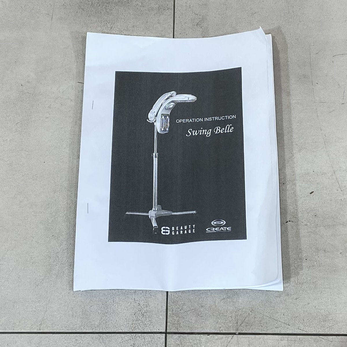 Swing Belle CREATE スイングベル　ビューティーガレージ　中古品 中古】ビューティガレージ 促進機『Swing Belle スイングベル