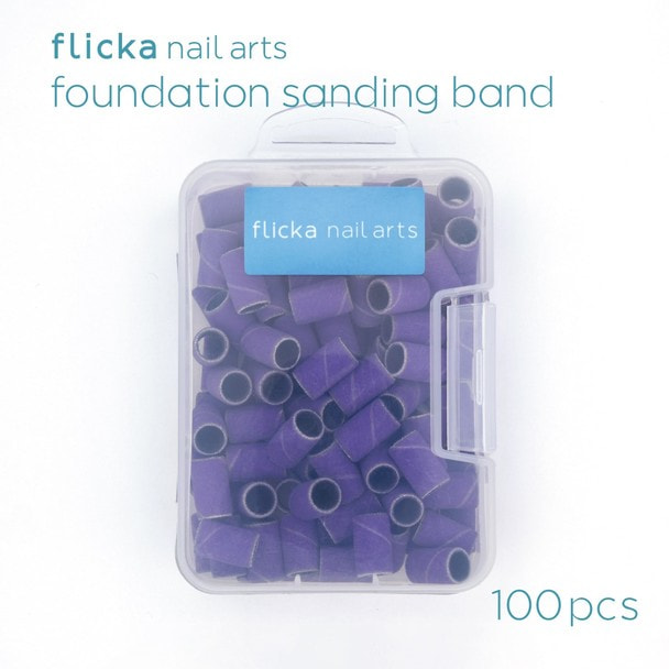 flicka nail arts foundation sanding band 100個入り
